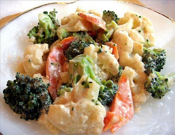 Weight Watchers African Broccoli And Cauliflower Salad Recipe • WW Recipes